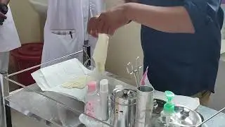 Cara pake handscoon steril | SKILL LAB