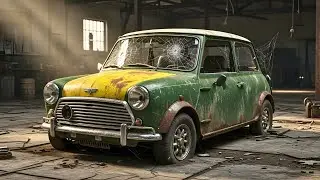 ASMR Car Restoration Full Rebuild of Mr. Bean&rsquo;s Mini Cooper 1977 from Abandoned to Looking New