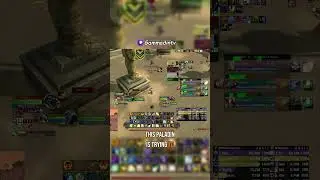 Disc Priest Baiting a Ret to HoJ Me, Then Feared Him #twitch #mmo #rpg #gaming #wow