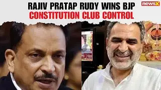 Rajiv Pratap Rudy Defeats Sanjeev Balyan in Heated BJP Battle for Constitution Club Control
