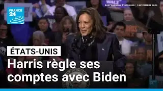 &Eacute;tats-Unis : Kamala Harris r&egrave;gle ses comptes avec Joe Biden et son entourage &bull; FRANCE 24