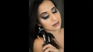 DELINEADO ESFUMADO COM GLÍTTER