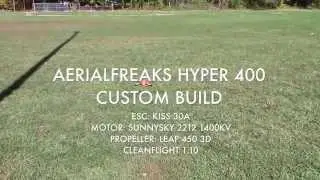 Aerialfreaks Hyper 400 3D Custom Build