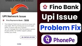 Digital Payment Outage Today | PhonePe UPI Network Issue | Fino Payments Bank Problem