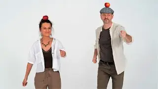 TANECZNY ŻYROSKOP - ćwiczenia taneczne do rytmu mazurka