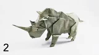 Origami Rhino by Pham Hoang Tuan - Part 2