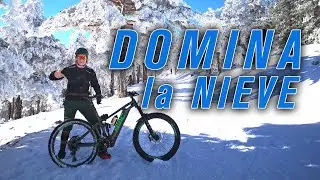 ❄️&iquest;C&oacute;mo manejar una E-Bike en la nieve? T&eacute;cnica de Mountain Bike para disfrutar tambi&eacute;n en invierno!