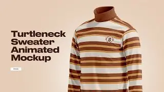 Turtleneck Sweater Animated Mockup Presentation