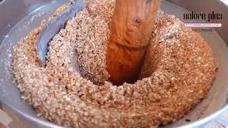 #nature plus #coldpressedoil groundnut oil MAKING VIDEO for orders 8977322447