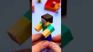 WOW! ⛏️ Easy Minecraft Papercraft for Kids! 📄