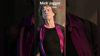 26.7. Happy birthday Mick Jagger! #shorts #mickjagger #birthday #singer #musician #therollingstones