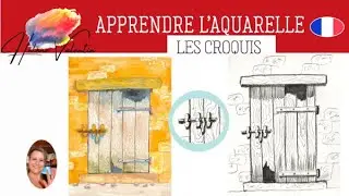 LES CROQUIS : la vieille porte.