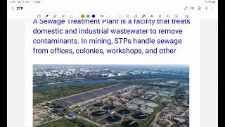 SEWAGE TREATMENT PLANT(STP)|OBJECTIVES|HOW IT WORKS|GATE 2026|DGMS EXAMS|CIL