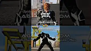 Harry Agent Venom vs Flash Agent Venom #vivshorts