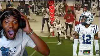 THE NEXT DEION SANDERS! Travis Hunter Jackson State Highlight Reaction!