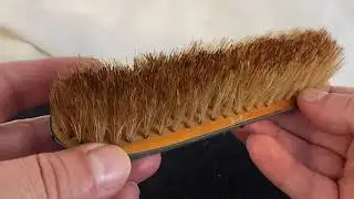 (SOLD) Antique Fine Metalwork Clothes Brush