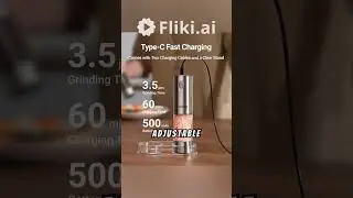 Electric Salt and Pepper Grinder Set, 110ml Larger Rechargeable Automatic Salt and Pepper Mill