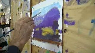 Oil painting demonstration by Australian artist Graham Gercken