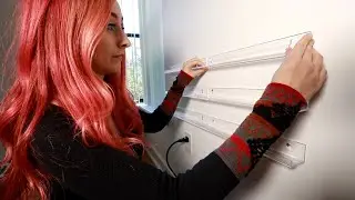 How I Install Shelves / 36 Clear Display Shelves from Amazon Easy Install