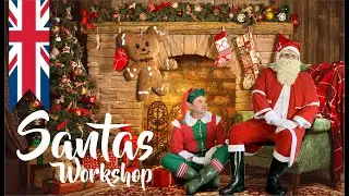 Santa&acute;s workshop, Christmas at Disneyland, gingerbread Mickey