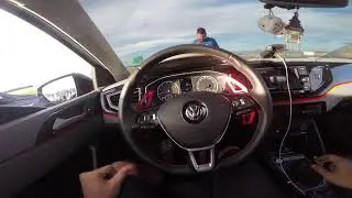 @_LaPolo pela primeira vez no aut&oacute;dromo