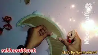 Homemade Moon Paper Craft for Kids