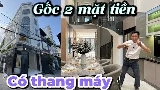 Gốc 2 Mặt Tiền đường L&ecirc; văn thọ , c&oacute; thang m&aacute;y , thiết kế cực sang 