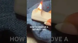 REMOVING SECURITY TAG #securitytag #lifehack #viralshorts2024