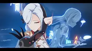 Shenhe E lv10 Buff Test (4 Stars Weapon)