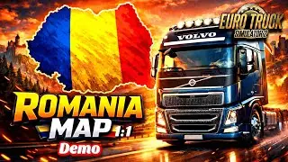 How To Install Romania Map 1:1 Demo 0.2 XMAX ETS2 1.57