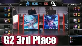 H2K Gaming vs SK Gaming | Game 2 3rd place S5 EU LCS Spring 2015 playoffs | H2K vs SK G2