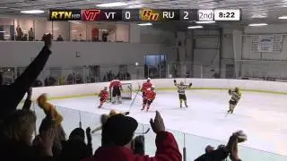 Rowan Ice Hockey vs Virginia Tech 2/1/14 - Highlights