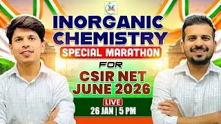 CSIR NET June 2026 | CSIR NET Chemical science | Inorganic Chemistry | CSIR NET High-Scoring Topic
