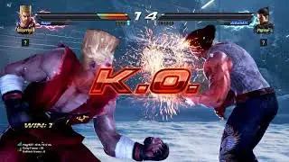 AAGAMERZ/Paul Vs Kazuya 1 fight bhe nihi Jeet paya