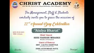 Christ Academy 22nd Annual Day Celebration