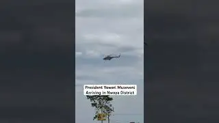 President Yoweri Museveni Arriving in Nwoya District #trending #duet #dance #yowerimuseveni