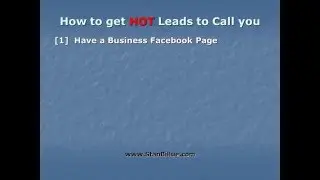 How to get HOT Leads to Call You