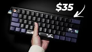 This might be the CHEAPEST budget ALUMINUM keyboard (XVX H61 Kanagawa) | Unbox, review, sound test