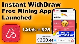 ATOK MINING APP:Korera  arenga💰 $100 uhite unayabikuza🔥| reba uburyo wiyandikisha mumushinga