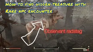 Fallout 76 | OBSERVANT RADSTAG | RARE NPC ENCOUNTER *2023*