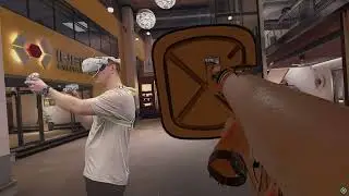 VR point Воронеж (Pavlov VR gameplay with chromakey) first recording experience
