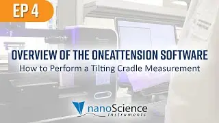 Dynamic Contact Angle Measurements with the Tilting Cradle | OneAttension Software | Episode #4