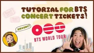 BTS 2026 TOUR TICKET TIPS & TUTORIAL
