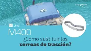 ¿Cómo sustituir las correas del robot de piscina? | M400 | Mantenimiento limpiafondos Dolphin​