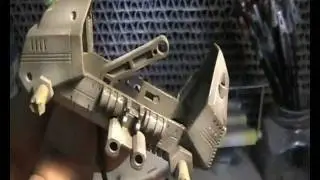 Мастер-класс по моделям Gundam/механиков 61: Учебное пособие по аэрографу перед затенением