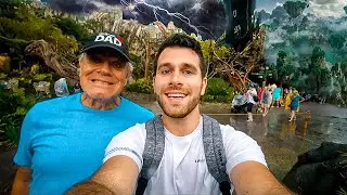 A Empty Rainy Night At Disney&rsquo;s Animal Kingdom | Flight Of Passage Update | Pop Century Hotel Tour!