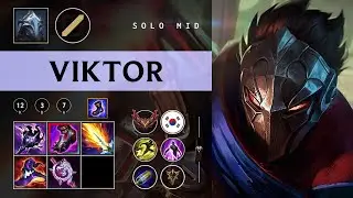 Viktor Mid vs Twisted Fate - KR Grandmaster Patch 26.01