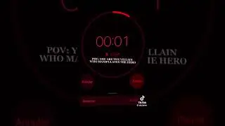 Timer POVs (even though your wall already hates you)