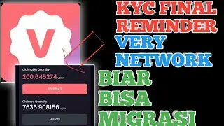 ПОСЛЕДНЕЕ НАПОМИНАНИЕ ПО KYC &mdash; ОЧЕНЬ СЕТЬ &mdash; ЧТОБЫ ВЫ МИГРИРОВАЛИСЬ, РЕБЯТА❗