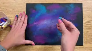 Chalk Pastel Galaxy 4th grade